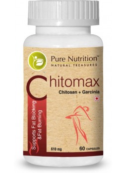 Pure Nutrition Chitomax Chitosan + Garcinia 60 Capsules